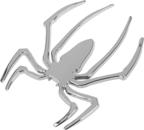 Adesivo 3d In Metallo Cromato Per Auto Figura Stemma Ragno Spider Sticker Accessori Auto Trade Shop italia - Napoli, Commerciovirtuoso.it