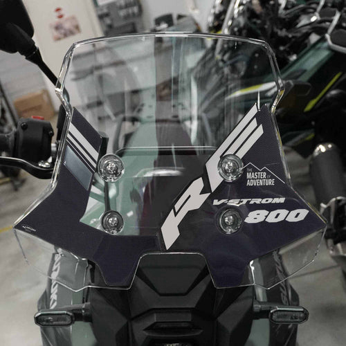 Adesivo-Gel-3D-compatibile-con-Suzuki-V-Strom-800RE-Protezione-cupolino-moto