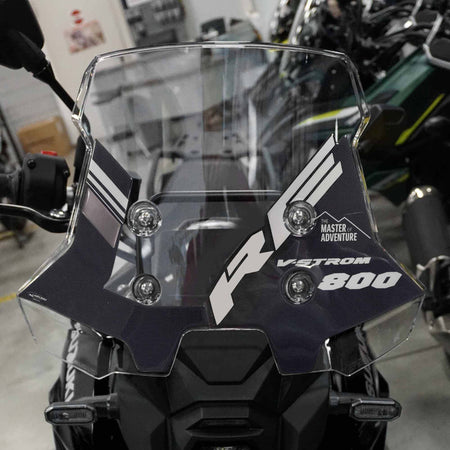 Adesivo-Gel-3D-compatibile-con-Suzuki-V-Strom-800RE-Protezione-cupolino-moto
