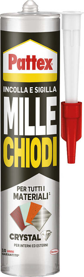 ADESIVO-MILLECHIODI-'CRYSTAL'-gr.-290-Pattex