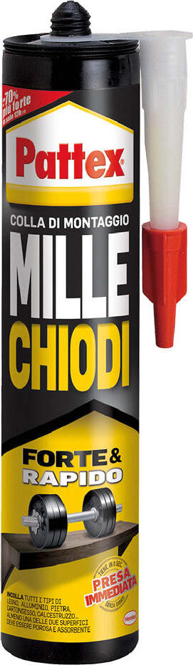 ADESIVO-MILLECHIODI-'FORTE&RAPIDO'-gr.-400-bianco-Pattex