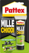 Adesivo Pattex MilleChiodi - removibile - 100 gr - Pattex Cancelleria e prodotti per ufficio/Archivio ufficio e accessori per scrivania/Nastri colle elastici e graffette/Adesivi e colle/Adesivi spray Eurocartuccia - Pavullo, Commerciovirtuoso.it