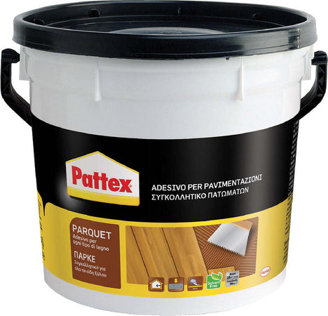 ADESIVO-PER-PAVIMENTI-LEGNO-'PATTEX-PARQUET'-Kg.-5---secchio-plastico