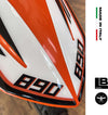 Adesivo-Protezione-Parafango-moto-compatibile-con-KTM-890-Adventure-R-2021-23