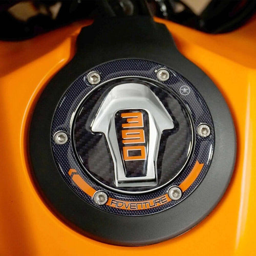 Adesivo-protezione-Tappo-moto-in-resina-gel-3D-compatibile-KTM-390-adventure