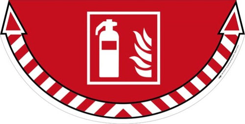 Adesivo segnalatore da terra Take Care - Estintore - 70x35 cm - CEP Fai da te/Sicurezza e protezione/Attrezzature per sicurezza sul lavoro/Segnaletica antinfortunistica Eurocartuccia - Pavullo, Commerciovirtuoso.it