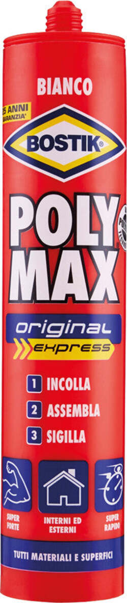 ADESIVO-SIGILLANTE-UNIVERSALE-'POLY-MAX'-ORIGINAL-gr.-425---nero-Bostik