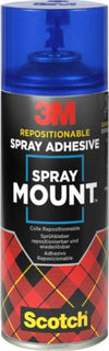 Adesivo Spray Mount - riposizionabile - 400 ml - trasparente - 3M Cancelleria e prodotti per ufficio/Archivio ufficio e accessori per scrivania/Nastri colle elastici e graffette/Adesivi e colle/Adesivi spray Eurocartuccia - Pavullo, Commerciovirtuoso.it