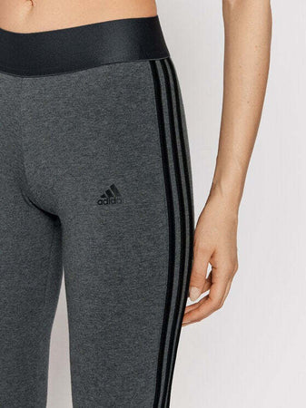 adidas-3-Stripes-Leggings,-TIGHTS-(1/1)-Donna,-dark-grey-heather/black