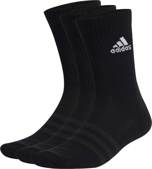 adidas-Cushioned-Crew-Socks-3-Pairs,-Calze-Medie-Unisex---Adulto,-Black/White