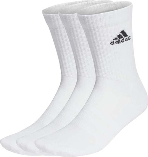 adidas-Cushioned-Crew-Socks-3-Pairs,-Calze-Medie-Unisex---Adulto,-White/Black