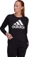 ADIDAS-Felpa-Essentials-Donna-Nera