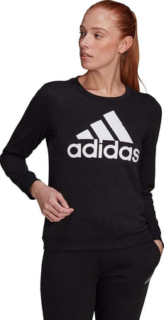 ADIDAS-Felpa-Essentials-Donna-Nera