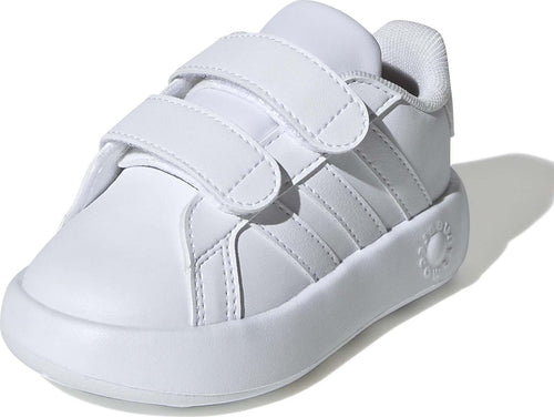 Adidas-Grand-Court-Bubble-Bianca-Sneaker-Bambina-Bianche