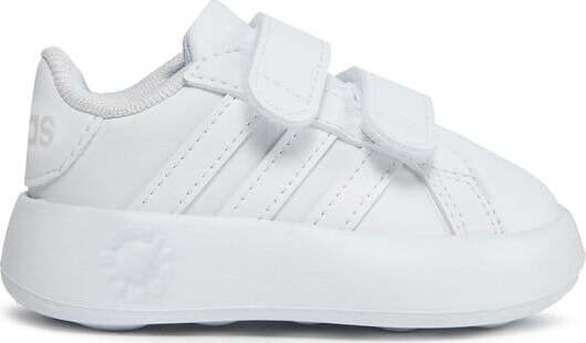 Adidas-Grand-Court-Bubble-Bianca-Sneaker-Bambina-Bianche