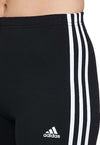 Adidas-Leggings-Donna-Essentials-3-Stripes-High-Waisted-Single-Jersey-Nero-IC7151