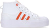 Adidas-Scarpa-Alta-Donna-Nizza-Platform-Mid-Cloud-White/semi-Impact-Orange/bliss-Orange-da-donna