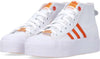 Adidas-Scarpa-Alta-Donna-Nizza-Platform-Mid-Cloud-White/semi-Impact-Orange/bliss-Orange-da-donna
