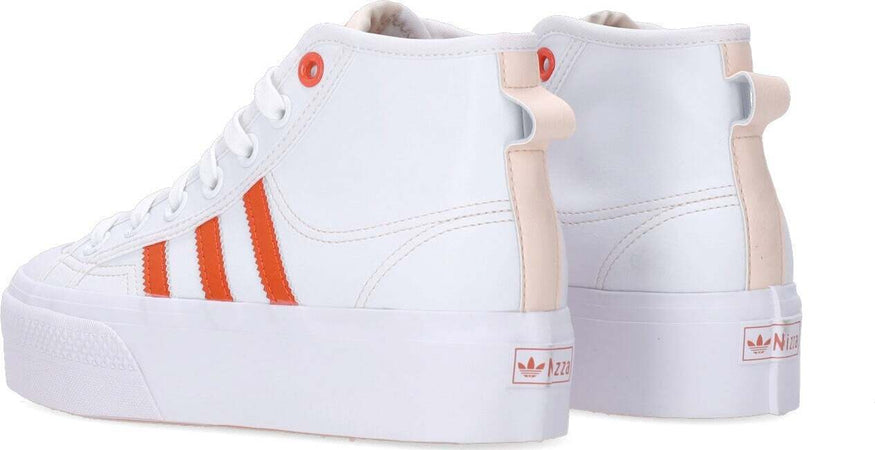 Adidas-Scarpa-Alta-Donna-Nizza-Platform-Mid-Cloud-White/semi-Impact-Orange/bliss-Orange-da-donna