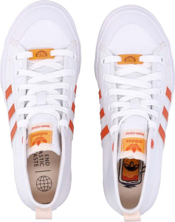 Adidas-Scarpa-Alta-Donna-Nizza-Platform-Mid-Cloud-White/semi-Impact-Orange/bliss-Orange-da-donna