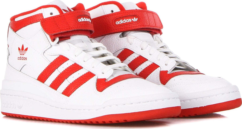 Adidas-Scarpa-Basket-Uomo-Forum-Mid-Cloud-White/vivid-Red/cloud-White-da-uomo