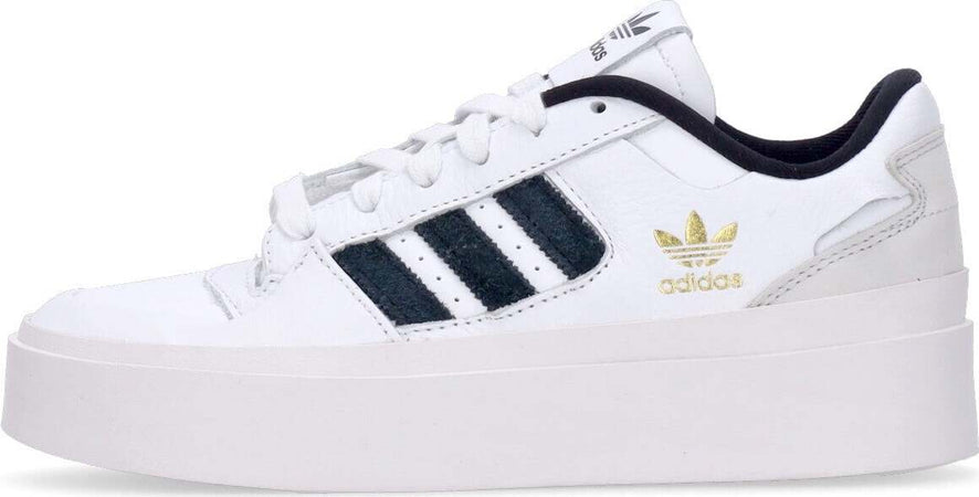 Adidas-Scarpa-Bassa-Donna-Forum-Bonega-W-Cloud-White/core-Black/gold-Metallic-da-donna