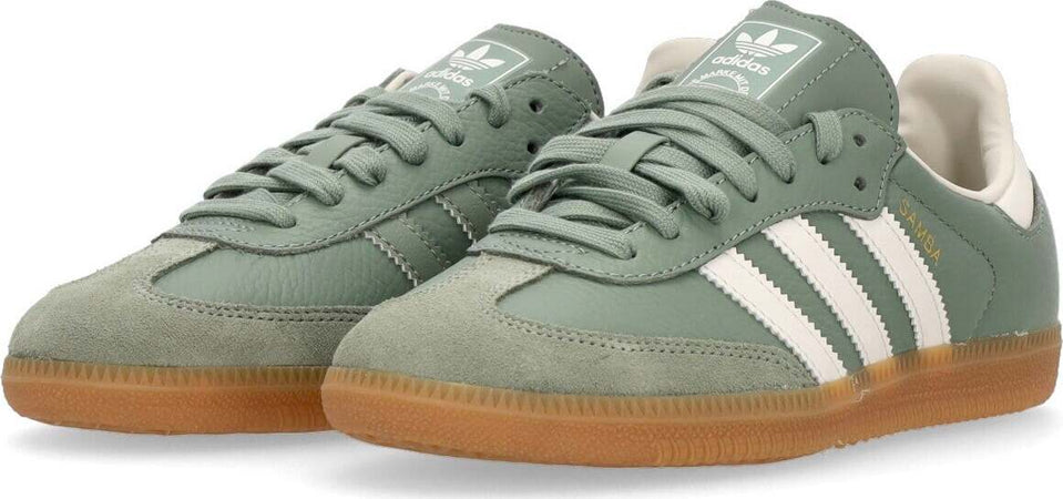Adidas-Scarpa-Bassa-Donna-Samba-Og-W-Silver-Green/cloud-White-da-donna