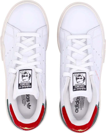 Adidas-Scarpa-Bassa-Donna-Stan-Smith-Bonega-2b-W-Cloud-White/better-Scarlet/collegiate-Green-da-donna