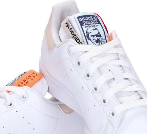 Adidas-Scarpa-Bassa-Donna-Stan-Smith-W-Cloud-White/bliss-Orange/almost-Blue-da-donna