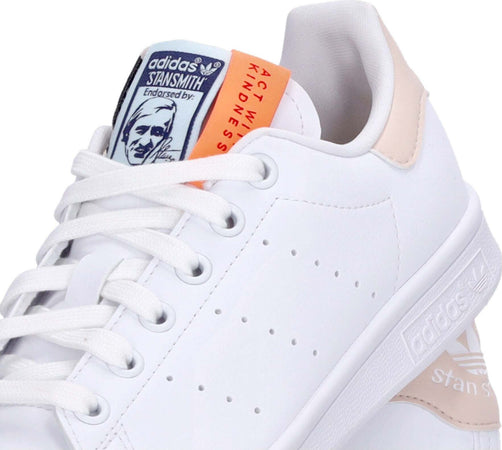 Adidas-Scarpa-Bassa-Donna-Stan-Smith-W-Cloud-White/bliss-Orange/almost-Blue-da-donna