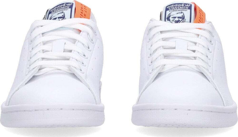 Adidas-Scarpa-Bassa-Donna-Stan-Smith-W-Cloud-White/bliss-Orange/almost-Blue-da-donna