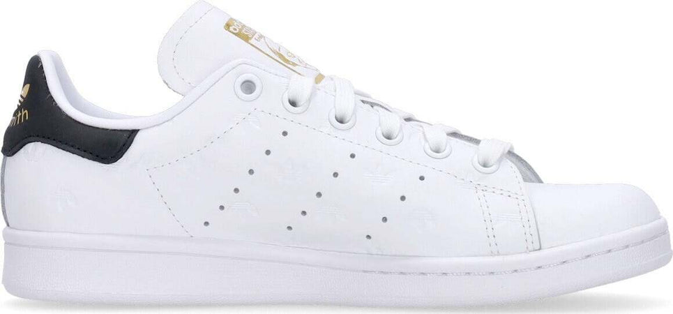 Adidas-Scarpa-Bassa-Donna-Stan-Smith-W-Cloud-White/core-Black/gold-Metallic-da-donna