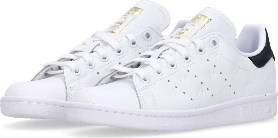 Adidas-Scarpa-Bassa-Donna-Stan-Smith-W-Cloud-White/core-Black/gold-Metallic-da-donna