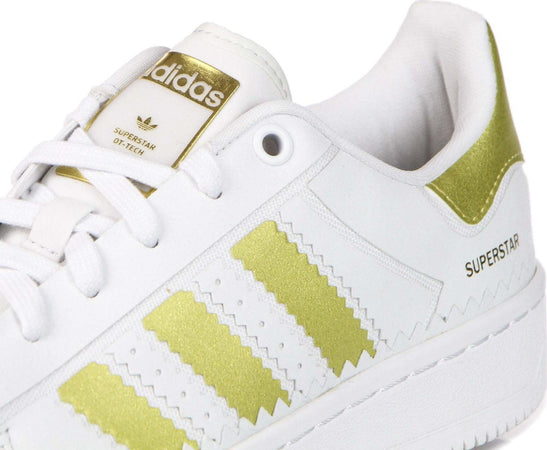 Adidas-Scarpa-Bassa-Donna-Superstar-Ot-Tech-W-Crystal-White/gold-Metallic/cloud-White-da-donna