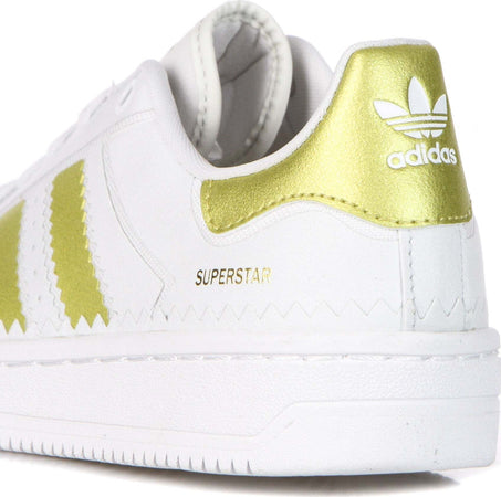 Adidas-Scarpa-Bassa-Donna-Superstar-Ot-Tech-W-Crystal-White/gold-Metallic/cloud-White-da-donna