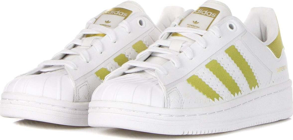 Adidas-Scarpa-Bassa-Donna-Superstar-Ot-Tech-W-Crystal-White/gold-Metallic/cloud-White-da-donna