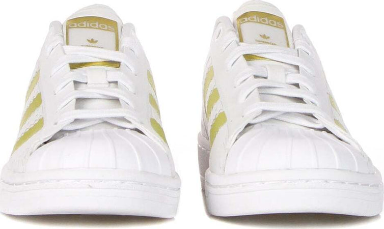 Adidas-Scarpa-Bassa-Donna-Superstar-Ot-Tech-W-Crystal-White/gold-Metallic/cloud-White-da-donna