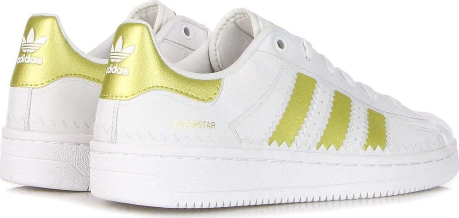 Adidas-Scarpa-Bassa-Donna-Superstar-Ot-Tech-W-Crystal-White/gold-Metallic/cloud-White-da-donna