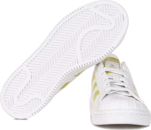 Adidas-Scarpa-Bassa-Donna-Superstar-Ot-Tech-W-Crystal-White/gold-Metallic/cloud-White-da-donna