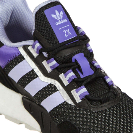Adidas-Scarpa-Bassa-Donna-Zx-1k-Boost-Seasonality-W-Core-Black/violet-Tone/purple-da-donna