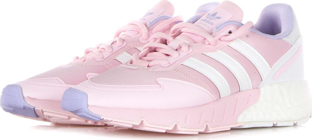 Adidas-Scarpa-Bassa-Donna-Zx-1k-Boost-W-Clear-Pink/cloud-White/violet-Tone-da-donna