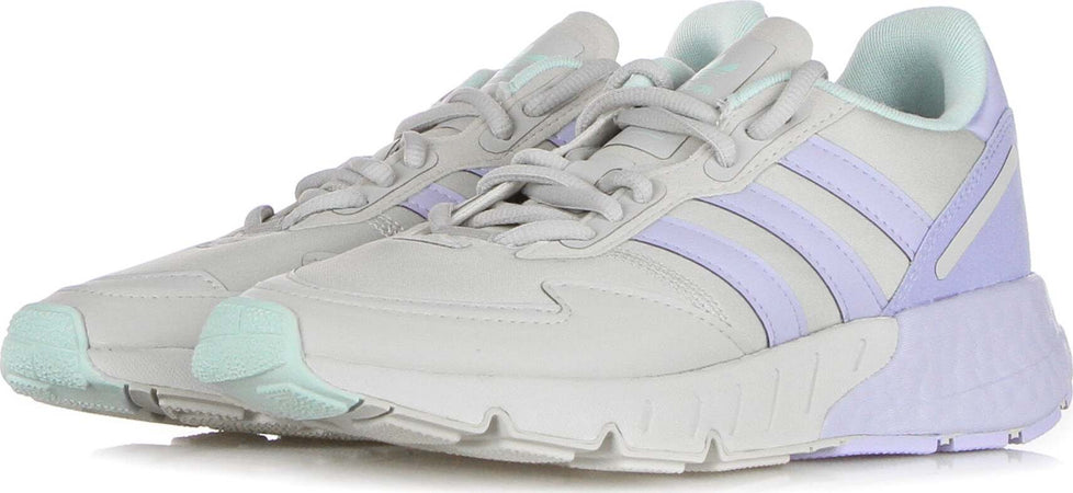 Adidas-Scarpa-Bassa-Donna-Zx-1k-Boost-W-Grey-One/violet-Tone/halo-Mint-da-donna