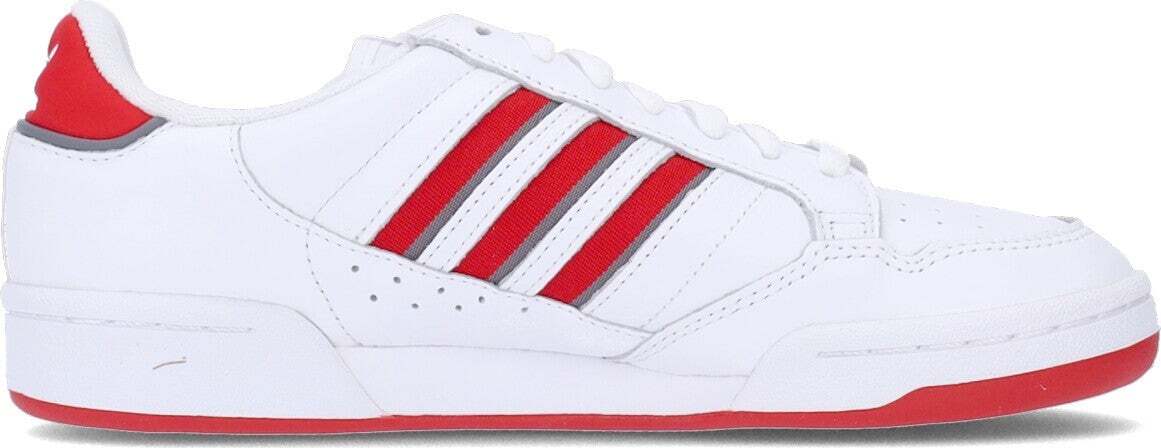 Adidas-Scarpa-Bassa-Uomo-Continental-80-Stripes-Cloud-White/collegiate-Red/grey-Three-da-uomo