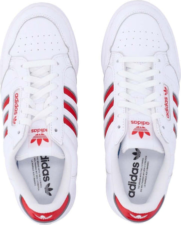 Adidas-Scarpa-Bassa-Uomo-Continental-80-Stripes-Cloud-White/collegiate-Red/grey-Three-da-uomo