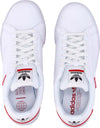 Adidas-Scarpa-Bassa-Uomo-Court-Tourino-Cloud-White/cloud-White/vivid-Red-da-uomo