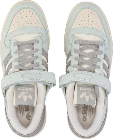 Adidas-Scarpa-Bassa-Uomo-Forum-84-Low-Linen-Green/metal-Grey/cream-White-da-uomo