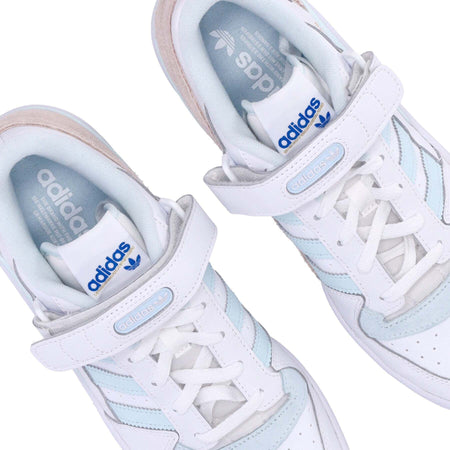 Adidas-Scarpa-Bassa-Uomo-Forum-Low-Cloud-White/almost-Blue/chalk-White-da-uomo