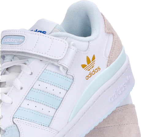 Adidas-Scarpa-Bassa-Uomo-Forum-Low-Cloud-White/almost-Blue/chalk-White-da-uomo