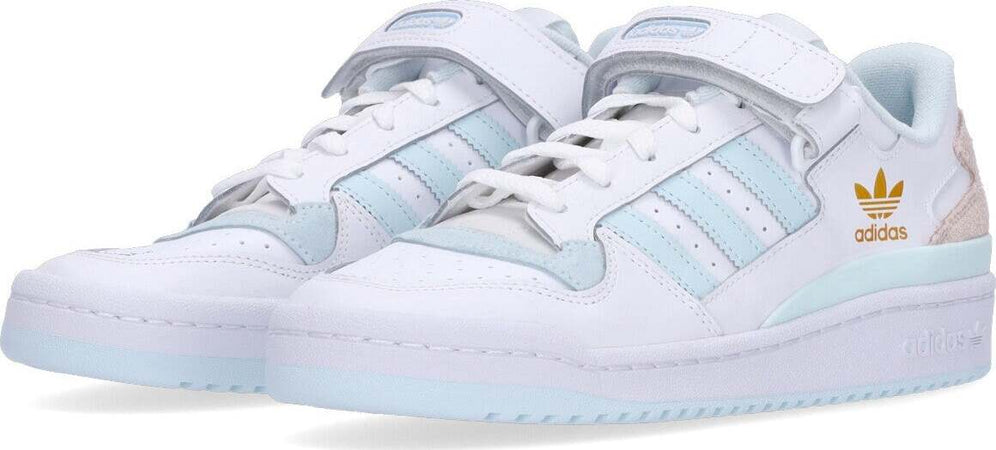 Adidas-Scarpa-Bassa-Uomo-Forum-Low-Cloud-White/almost-Blue/chalk-White-da-uomo