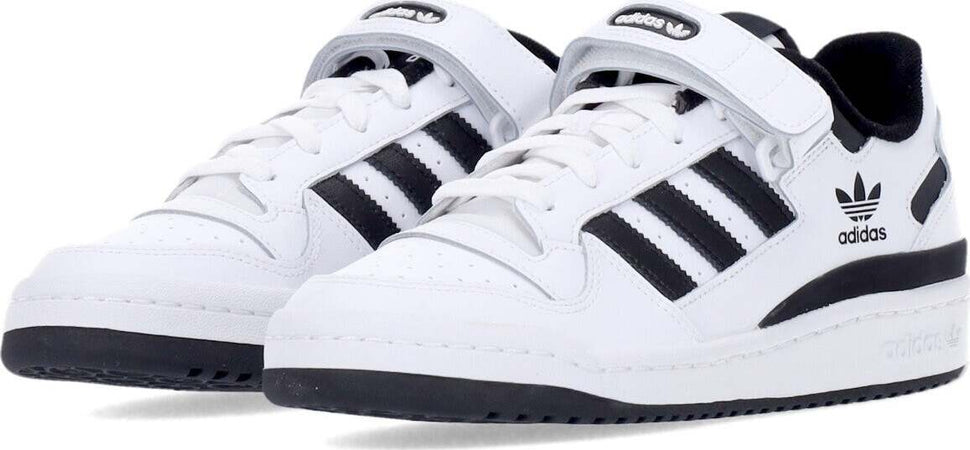 Adidas-Scarpa-Bassa-Uomo-Forum-Low-Cloud-White/cloud-White/core-Black-da-uomo